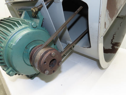 Dayton 3C414B Tubeaxial Fan 36" Belt Drive 5 Hp Motor 208-230/460V Ventilation