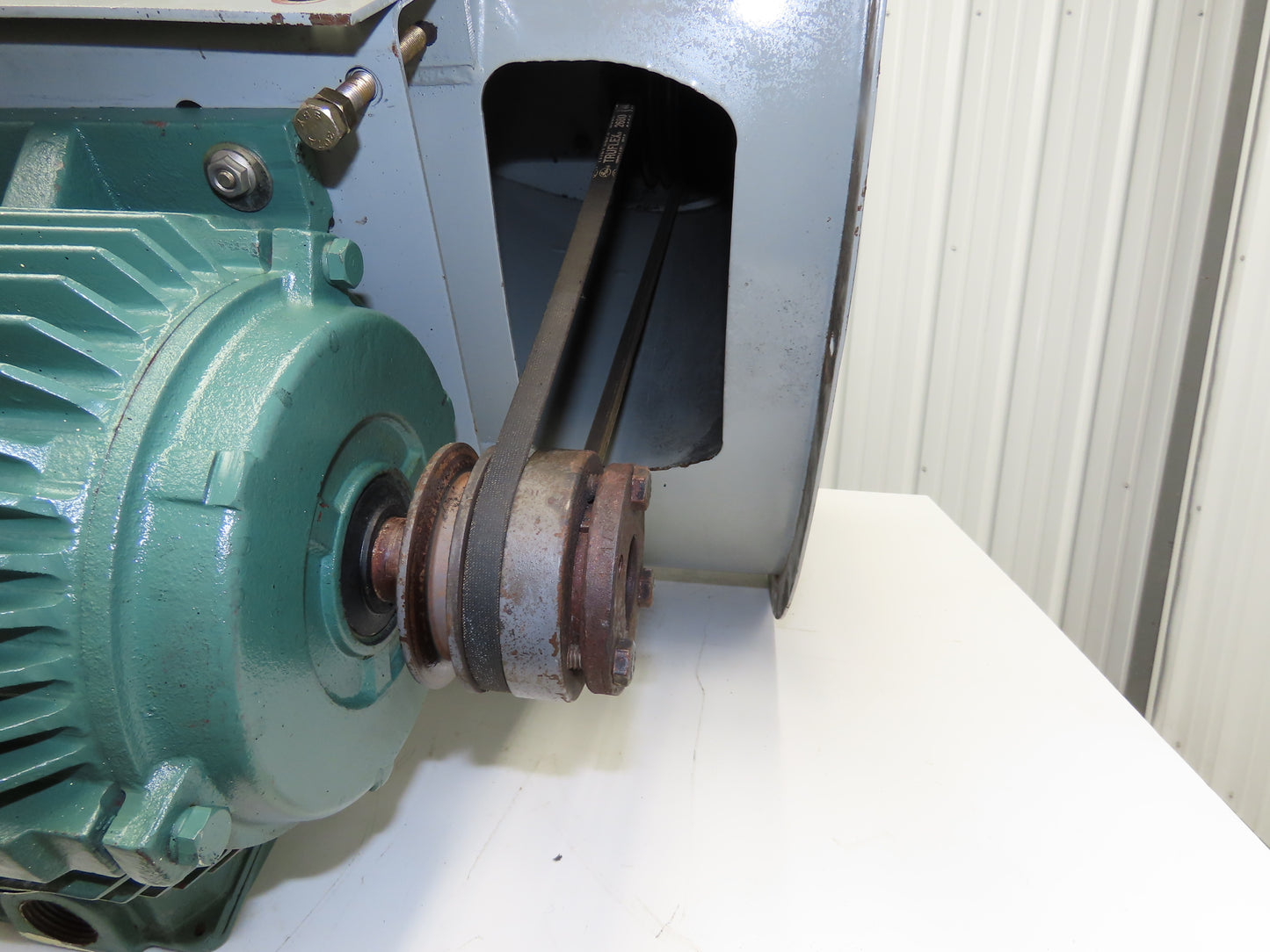 Dayton 3C414B Tubeaxial Fan 36" Belt Drive 5 Hp Motor 208-230/460V Ventilation