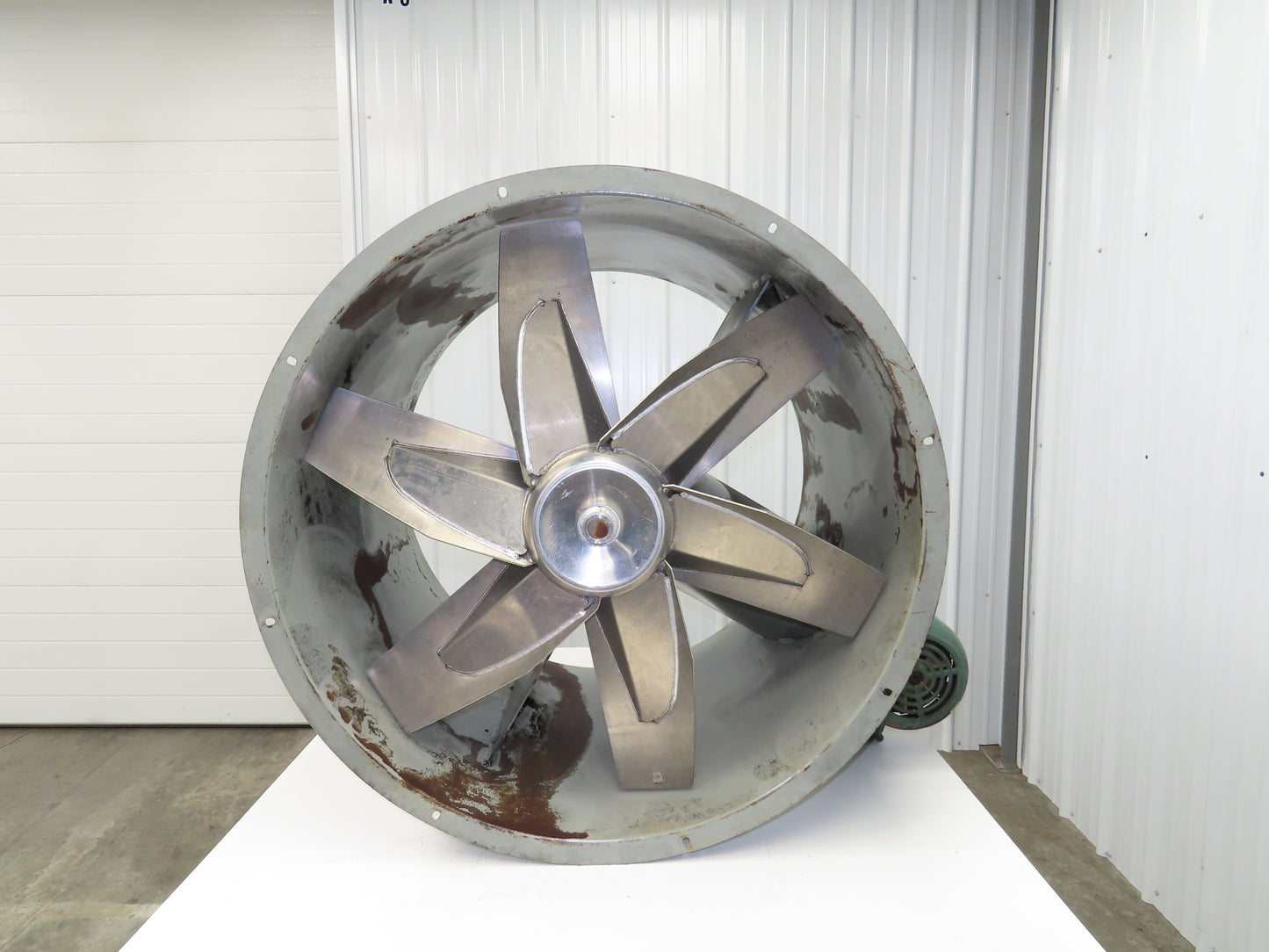 Dayton 3C414B Tubeaxial Fan 36" Belt Drive 5 Hp Motor 208-230/460V Ventilation