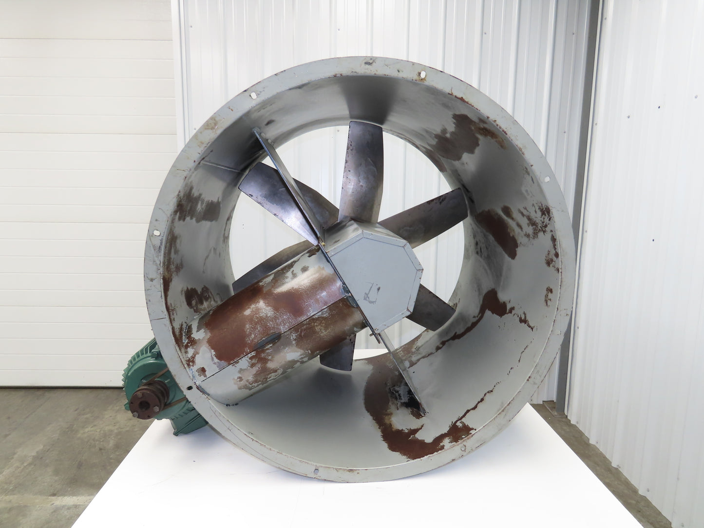 Dayton 3C414B Tubeaxial Fan 36" Belt Drive 5 Hp Motor 208-230/460V Ventilation