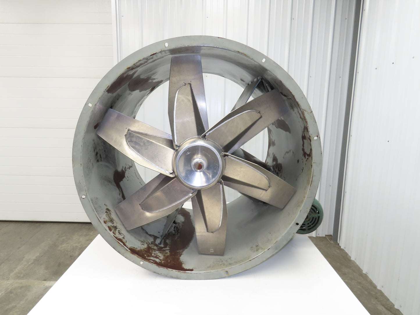 Dayton 3C414B Tubeaxial Fan 36" Belt Drive 5 Hp Motor 208-230/460V Ventilation
