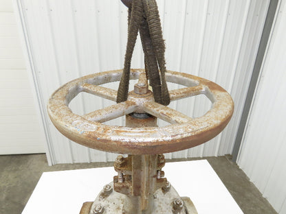 Newco WKM 345F 6" Flanged Globe Valve Class 300 RF Rising Stem Handwheel