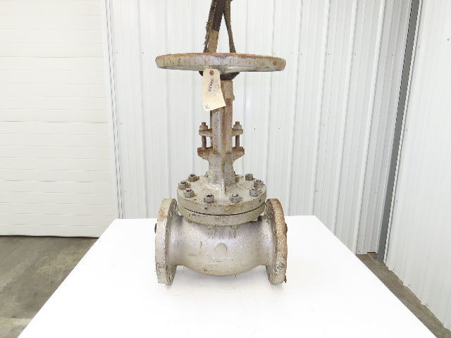 Newco WKM 345F 6" Flanged Globe Valve Class 300 RF Rising Stem Handwheel