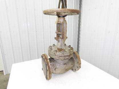 Newco WKM 345F 6" Flanged Globe Valve Class 300 RF Rising Stem Handwheel