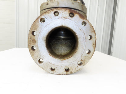 Newco WKM 345F 6" Flanged Globe Valve Class 300 RF Rising Stem Handwheel