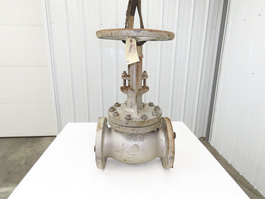 Newco WKM 345F 6" Flanged Globe Valve Class 300 RF Rising Stem Handwheel