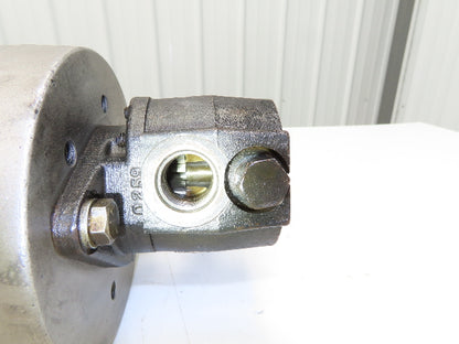 Hyster E50XM-33 Forklift Power Steering Pump Barnes 325186 With Motor 	8504046