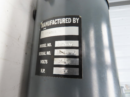 Hyster E50XM-33 Forklift Power Steering Pump Barnes 325186 With Motor 	8504046