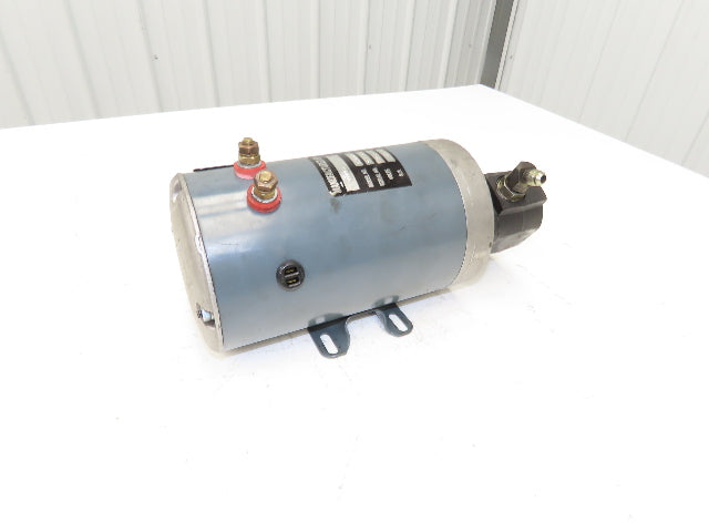 Hyster E50XM-33 Forklift Power Steering Pump Barnes 325186 With Motor 	8504046