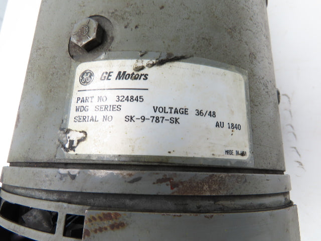 General Electric 324845 Hyster Forklift Motor 36/48V Haldex Hydraulic Pump
