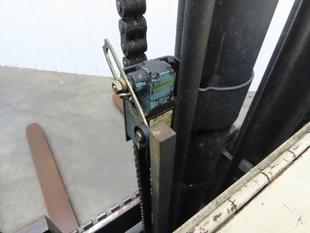 Crown 40WTL Straddle Pallet Stacker Forklift 4000 lb Lift 130" Max 24V 1351H