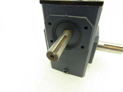 Grove Gear Ironman GR-B-824-60-R Worm Gearbox 60:1 Reducer 1Hp 29rpm RH Output