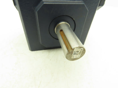 Grove Gear Ironman GR-B-824-60-R Worm Gearbox 60:1 Reducer 1Hp 29rpm RH Output