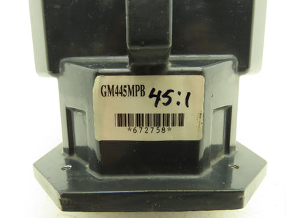 Kone Cranes GM445MPB Crane Gear Drive Reducer 45:1 Gearbox Hollow Shaft Splined