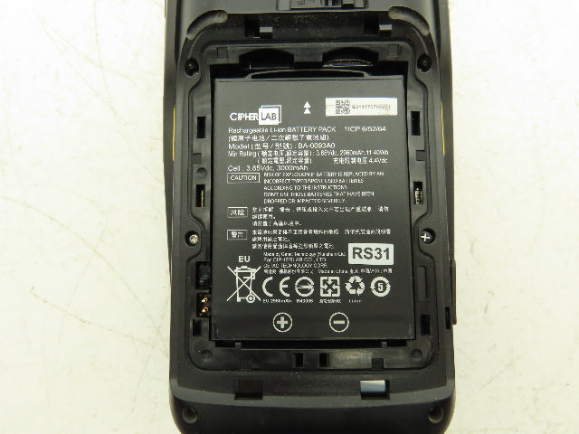 CipherLab RS31 Mobile Barcode Scanner Handheld Android Tablet Computer