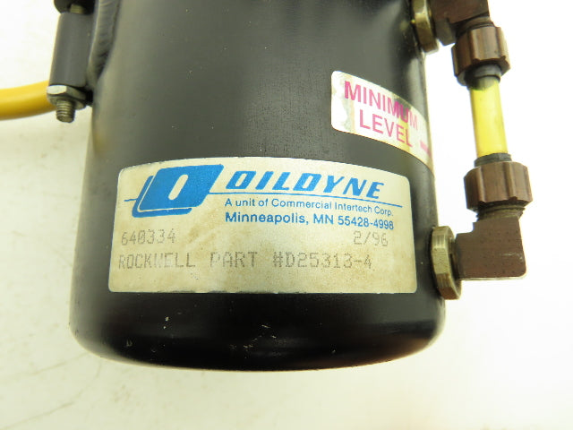 Baldor Oildyne 30-AGX-0 Hydraulic Pump Power Unit 115V 1PH 640334/D25313-4