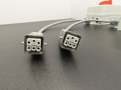 Square D MD3304X Enclosed Manual Motor Disconnect Switch 30A 600VAC  Lot of 2