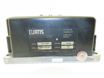 Curtis 1254-5501 Forklift DC Pump System Motor Controller 48V Off Landoll Lift