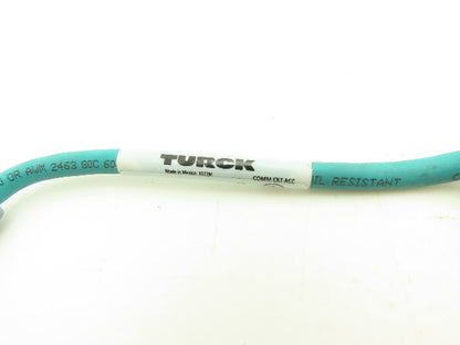 Turck RSSD RJ45S 441-0.2M Industrial Ethernet Cable 4-Pin M12 to RJ45 Lot of 4