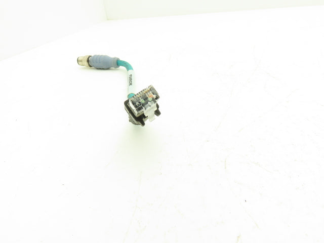 Turck RSSD RJ45S 441-0.2M Industrial Ethernet Cable 4-Pin M12 to RJ45 Lot of 4