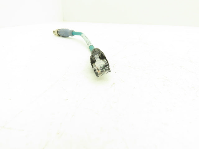 Turck RSSD RJ45S 441-0.2M Industrial Ethernet Cable 4-Pin M12 to RJ45 Lot of 3