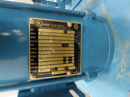 Explosion Proof Hydraulic Scissor Lift Table 2000lb 36" Travel 24x48" Top 3Ph