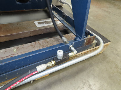 Explosion Proof Hydraulic Scissor Lift Table 2000lb 36" Travel 24x48" Top 3Ph