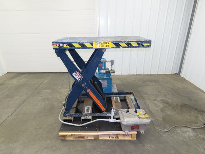 Explosion Proof Hydraulic Scissor Lift Table 2000lb 36" Travel 24x48" Top 3Ph