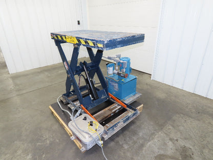 Explosion Proof Hydraulic Scissor Lift Table 2000lb 36" Travel 24x48" Top 3Ph