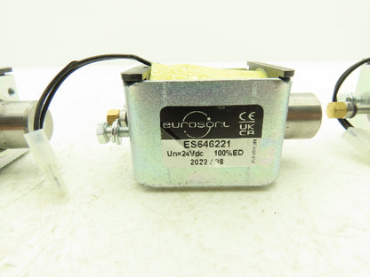 Eurosort ES646221 Solenoid 24VDC 100%ED Module Lot of 4
