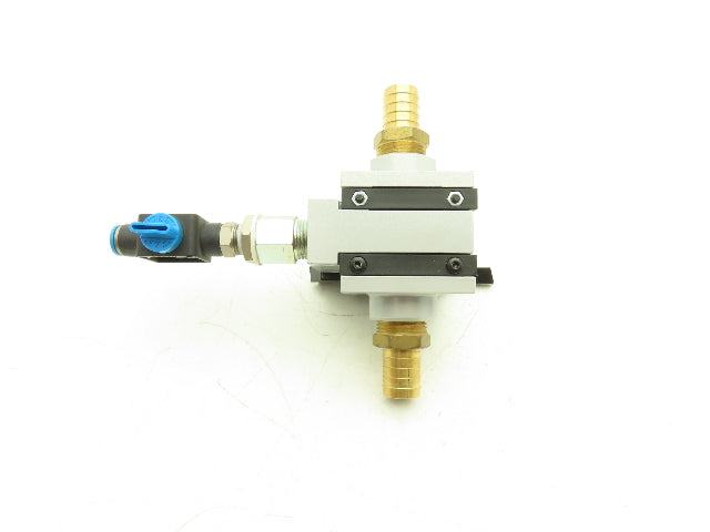 Festo MS6-FRZ Pneumatic Distributor Block 3/4"Side Plates Lot of 4 *Broken Mount