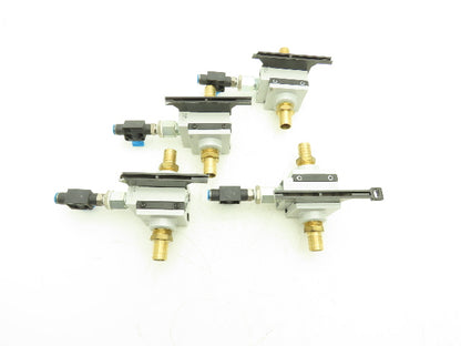 Festo MS6-FRZ Pneumatic Distributor Block 3/4"Side Plates Lot of 4 *Broken Mount