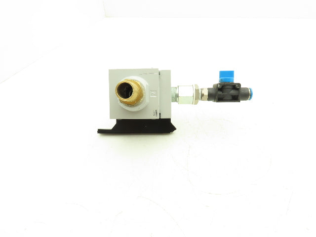 Festo MS6-FRZ Pneumatic Distributor Block 3/4"Side Plates Lot of 4 *Broken Mount