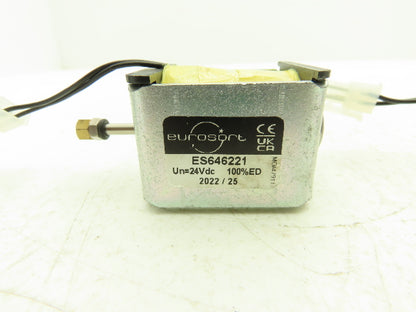 Eurosort ES646221 Solenoid 24VDC 100%ED Module Lot of 3