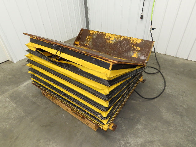 Econo Lift Pneumatic Tilt Table Tote Tipper 8000lbs 30° Degree 55 x 44" Top