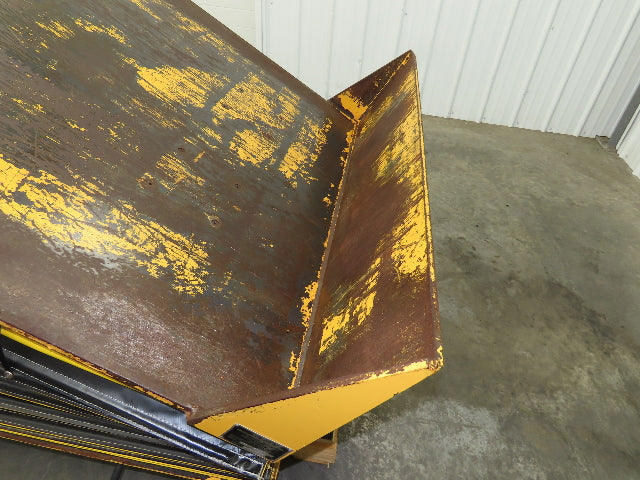Econo Lift Pneumatic Tilt Table Tote Tipper 8000lbs 30° Degree 55 x 44" Top