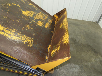 Econo Lift Pneumatic Tilt Table Tote Tipper 8000lbs 30° Degree 55 x 44" Top