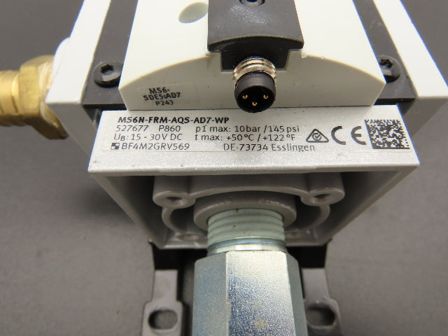 Festo MS6-SDE5-AD7 Pneumatic Pressure Switch & Distributor Block 527677