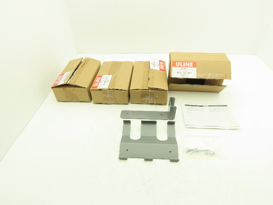 Uline H-8232 Packing Station Tape Dispenser Gun Holding Bracket Lot of 4