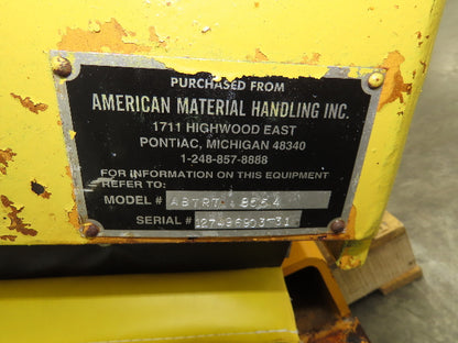 Econo Lift Pneumatic Tilt Table Tote Tipper 8000lbs 30° Degree 55 x 44" Top