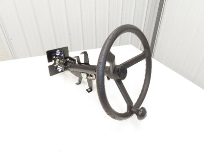 Landoll B30/42E180D Forklift Steering Wheel Column Adjustable With Mount Bracket