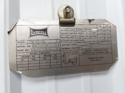 Landoll B30/42E180D Forklift Steering Wheel Column Adjustable With Mount Bracket