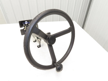 Landoll B30/42E180D Forklift Steering Wheel Column Adjustable With Mount Bracket