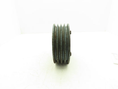 Maska 4-5V 8.5E 4-Groove Pulley Sheave 5V V-Belt QD E Bushed 2" Bore 8.5" OD