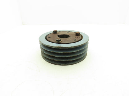 Maska 4-5V 8.5E 4-Groove Pulley Sheave 5V V-Belt QD E Bushed 2" Bore 8.5" OD