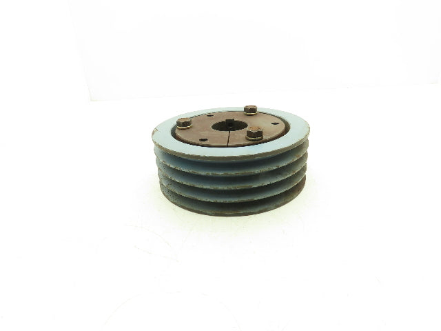 Maska 4-5V 8.5E 4-Groove Pulley Sheave 5V V-Belt QD E Bushed 2" Bore 8.5" OD