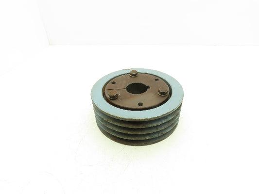 Maska 4-5V 8.5E 4-Groove Pulley Sheave 5V V-Belt QD E Bushed 2" Bore 8.5" OD
