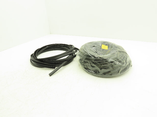 Mcmaster-Carr 8507K15 Rubber Edge Trim 121' Style 5 In 1/16"x3/8" Out 1/4"x1/2"