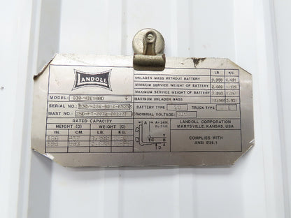 Square D 9001K73 Landoll Forklift 30mm Joystick Controller 4 Pos B30/42E180D