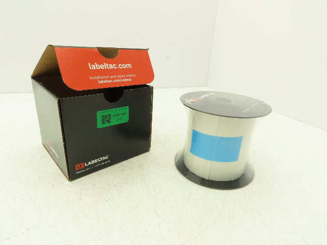 LabelTac LT411HK OEM Clear 4"x75' Label Indoor/Outdoor Temp Range -40 to 180 Deg